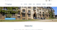 Desktop Screenshot of eu-campus.cz