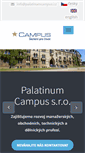 Mobile Screenshot of eu-campus.cz